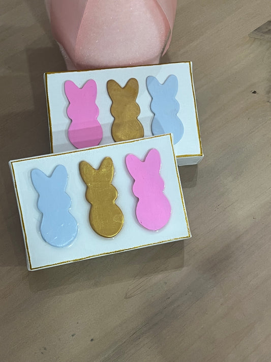 5x7 Easter Bunny Peeps